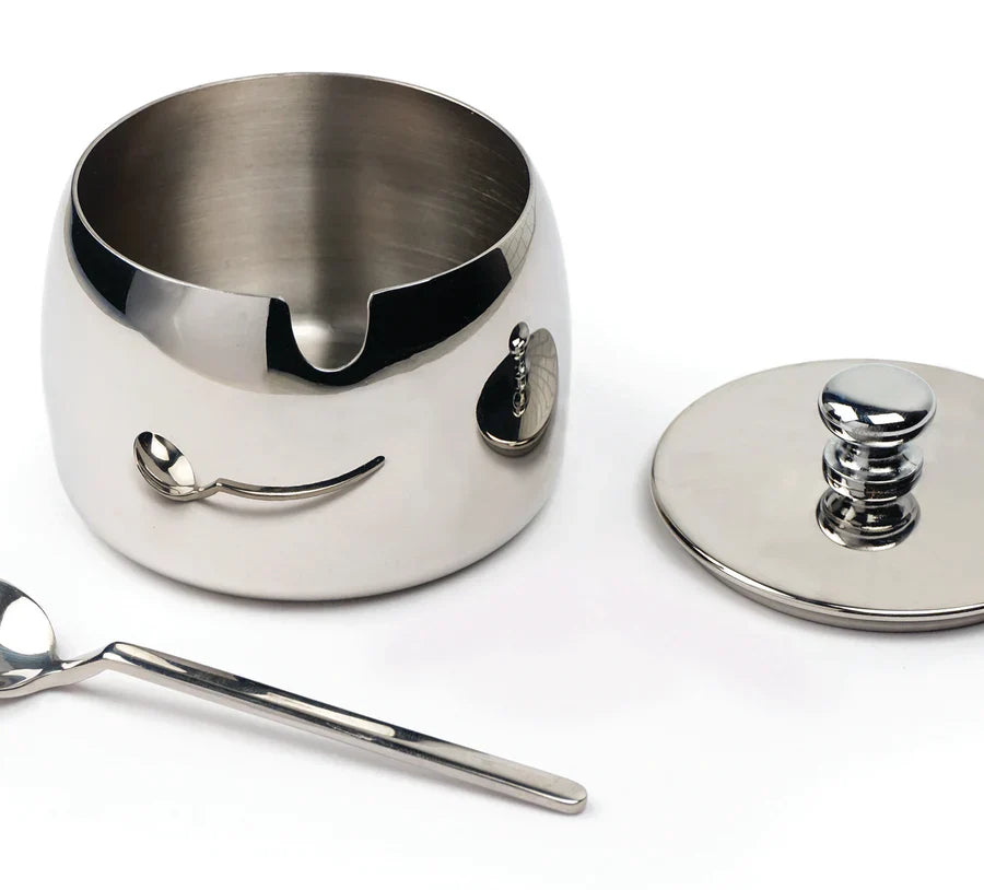 Sugar Bowl w/ Spoon