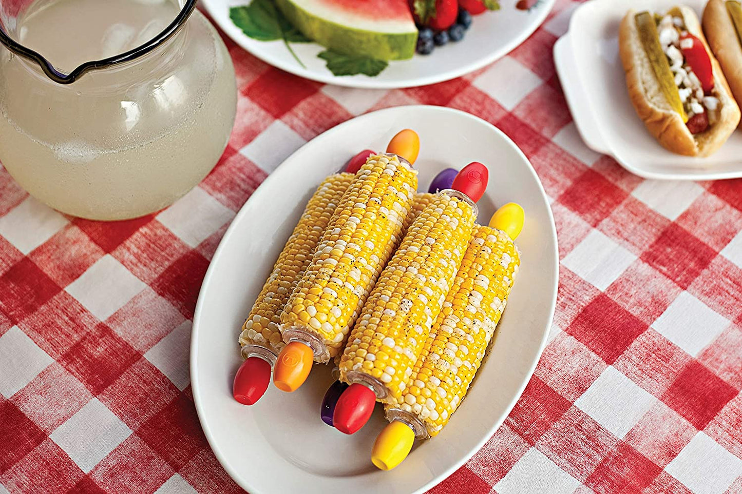 Screw-In Corn Holders, Set of 8