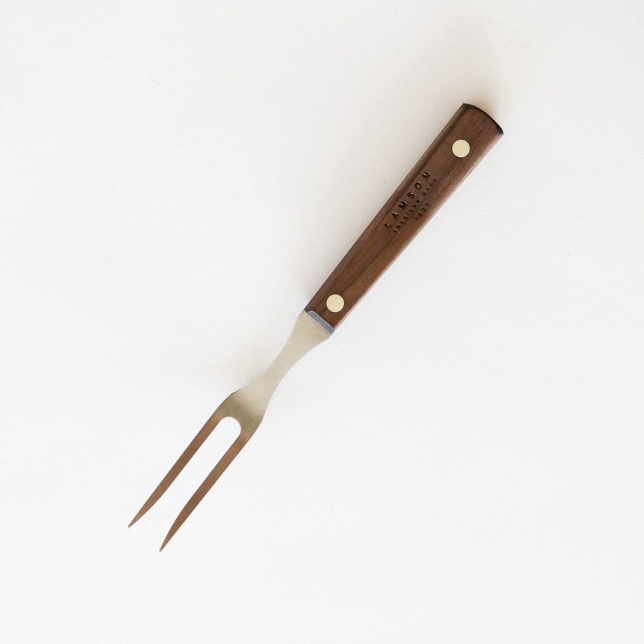 Lamson Walnut 7'' Granny Fork, 2-Tine