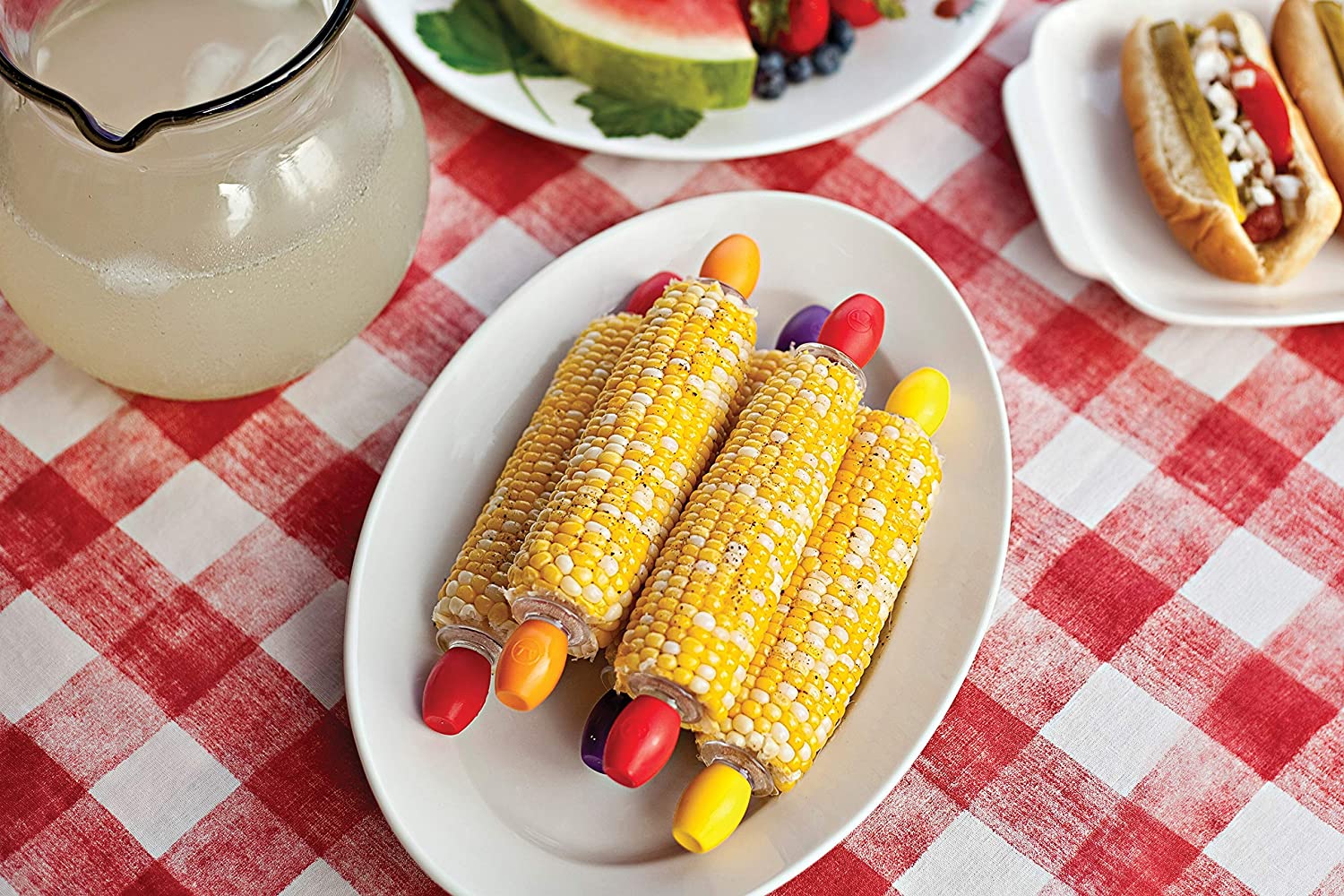 Screw-In Corn Holders, Set of 8