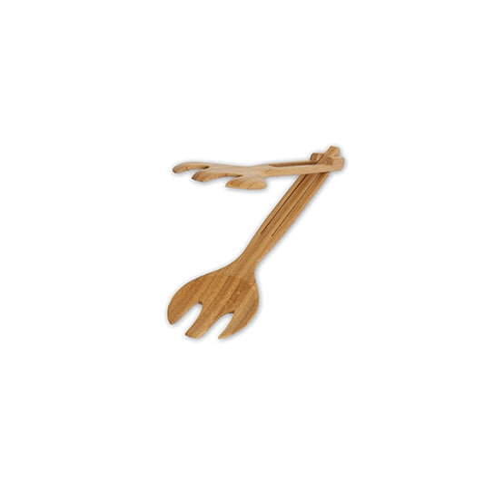 Island Bamboo Claw Folding Salad Tongs